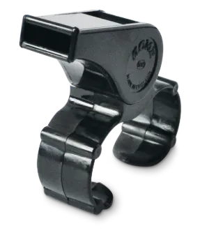 Whistle Thunderer Plastic with Fingergrip Black W477660 Small 12/CS