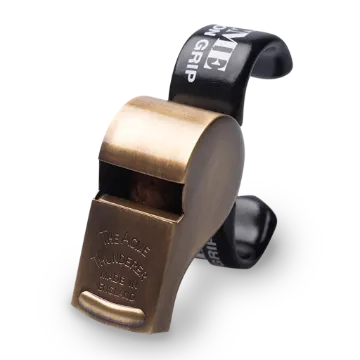 Whistle Thunderer Metal Tapered Antique Brass W47758.5 Large 12/CS