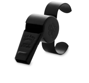 Whistle Thunderer Metal Tapered Matte Black W47758.5 Large 12/CS