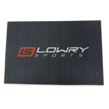 Picture of Water Resistant Skate Mat Black Lowry Sports SMATLS 14.5"x22"