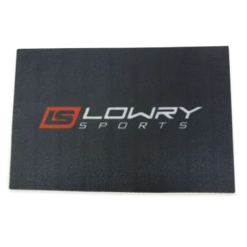Picture of Water Resistant Skate Mat Black Lowry Sports SMATLS 14.5"x22"