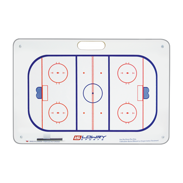 Picture of Coaches Board Hockey with Suction Cups 2 Colour PS16 16"x24"