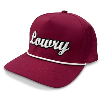 Picture of Weekender Cap Burgundy LCWK424-21 Snap Back